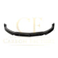 AMG Style Gloss Black Front Splitter for Mercedes Benz W205 C63 15-18-Carbon Factory