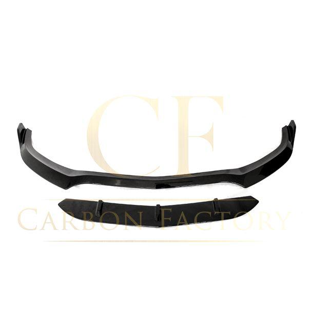 AMG Style Gloss Black Front Splitter for Mercedes Benz W205 C63 15-18-Carbon Factory