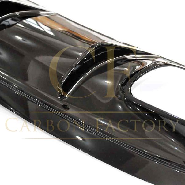 AMG Style Gloss Black Rear Diffuser & Exhaust Tips for Mercedes Benz W117 CLA 16-18-Carbon Factory