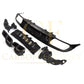 AMG Style Gloss Black Rear Diffuser & Exhaust Tips for Mercedes Benz W205 C Class & C63 Coupe 15-21-Carbon Factory