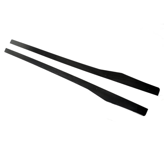 AMG Style Gloss Black Side Skirts for Mercedes Benz W205 C Class & C63 15-21-Carbon Factory