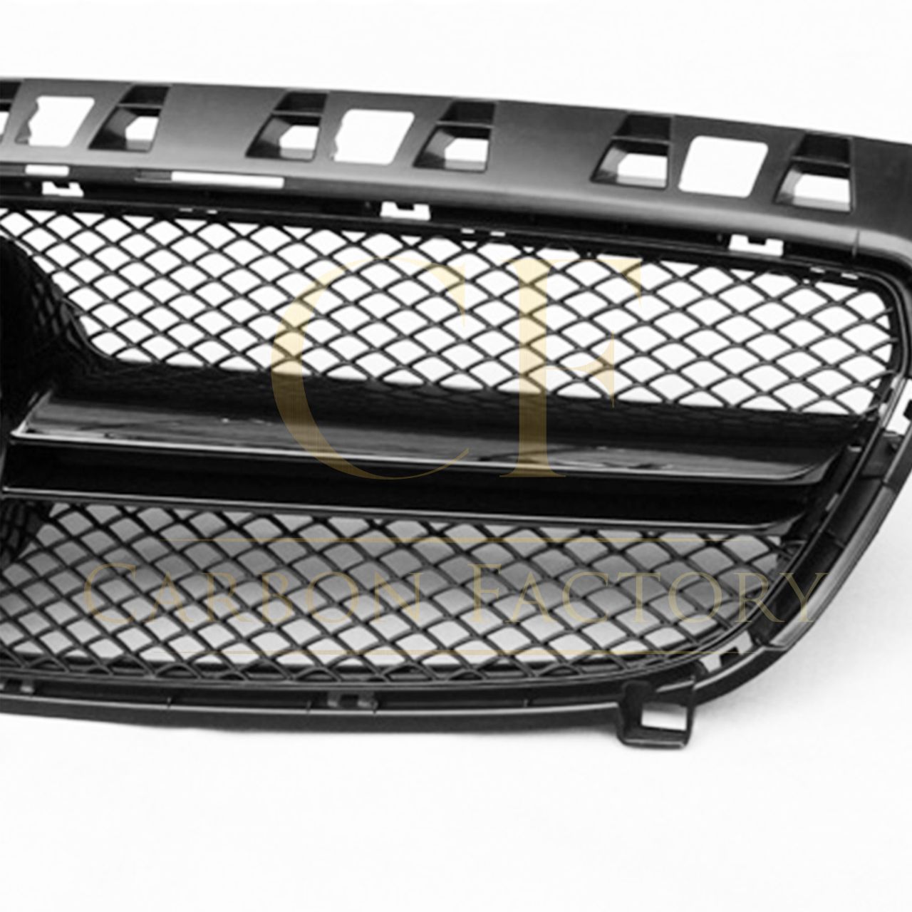AMG Style Silver Front Grille for Mercedes Benz W176 A Class 12-15-Carbon Factory
