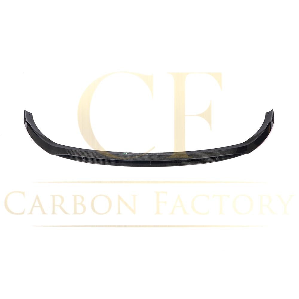 AMG V Style Carbon Fibre Front Splitter for Mercedes Benz W205 C Class 18-21-Carbon Factory