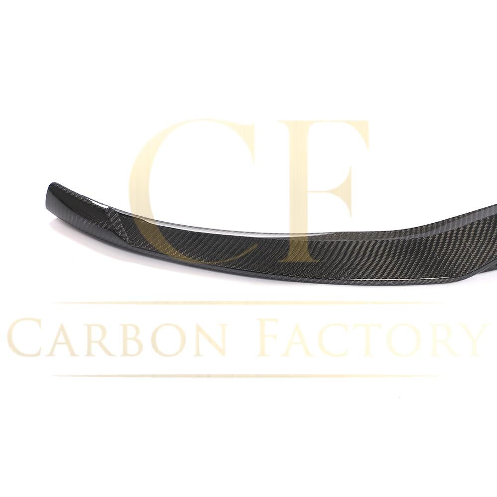 AMG V Style Carbon Fibre Front Splitter for Mercedes Benz W205 C Class 18-21-Carbon Factory