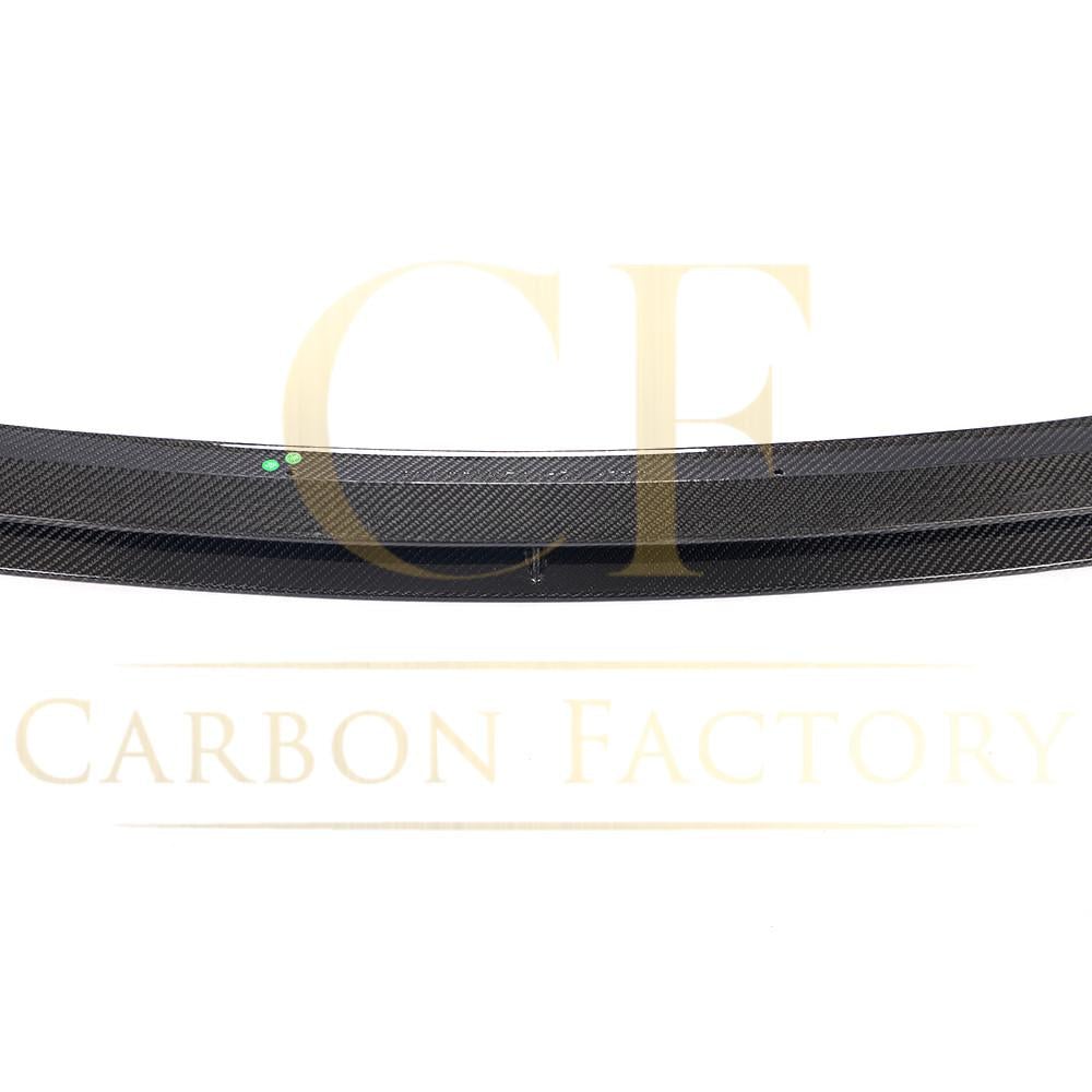 AMG V Style Carbon Fibre Front Splitter for Mercedes Benz W205 C Class 18-21-Carbon Factory