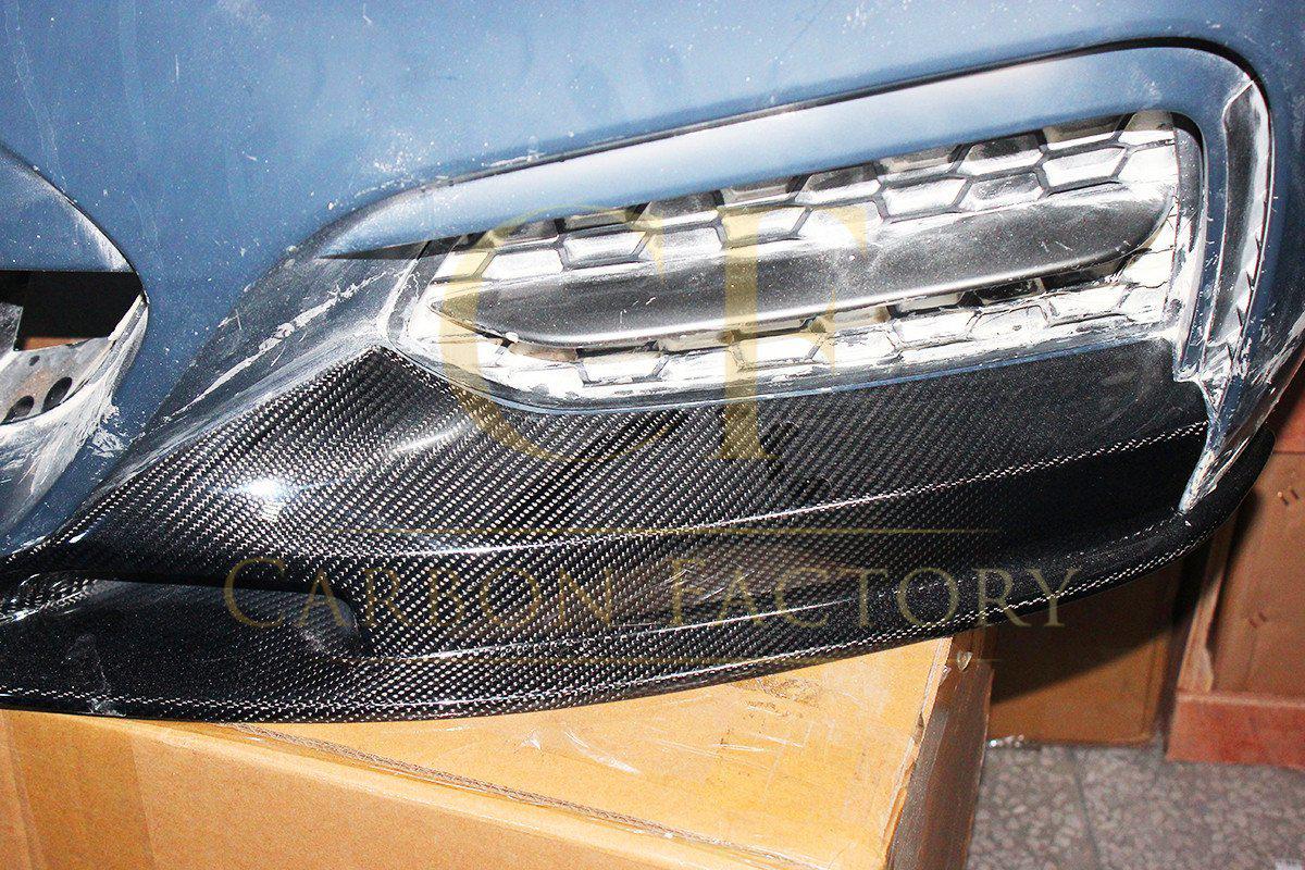 AP Style Carbon Fibre Front Splitter for BMW F22 2 Series M Sport 14-21-Carbon Factory