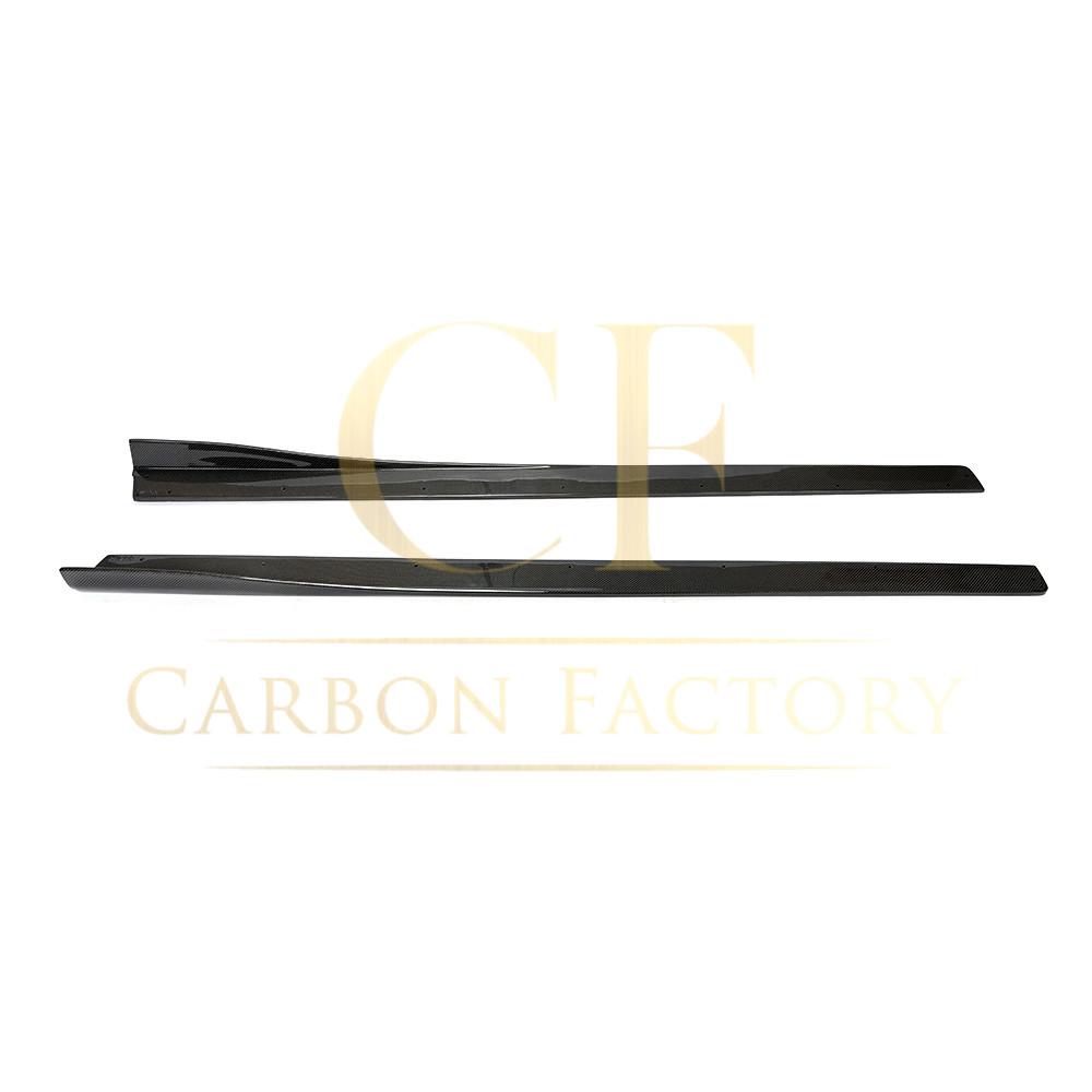 AP Style Carbon Fibre Side Skirt Extension for BMW F82 F83 M4 14-20-Carbon Factory