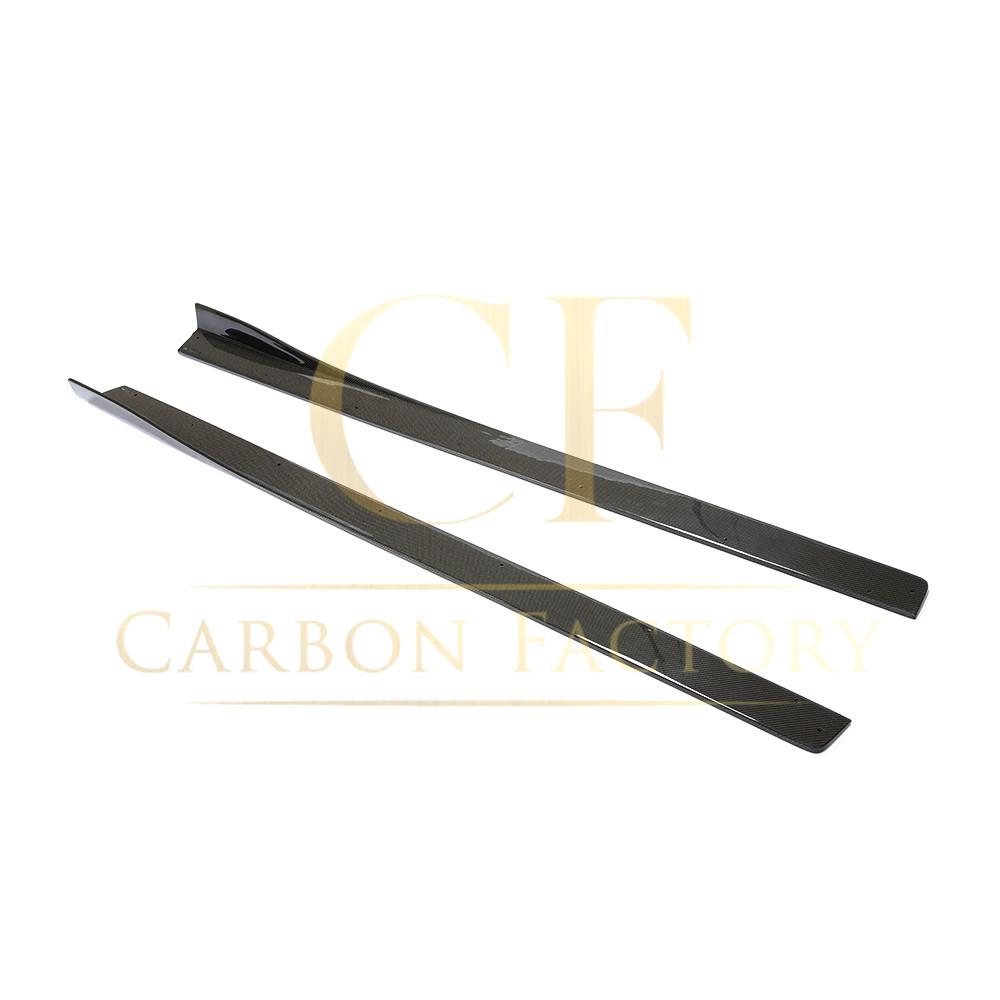 AP Style Carbon Fibre Side Skirt Extension for BMW F82 F83 M4 14-20-Carbon Factory