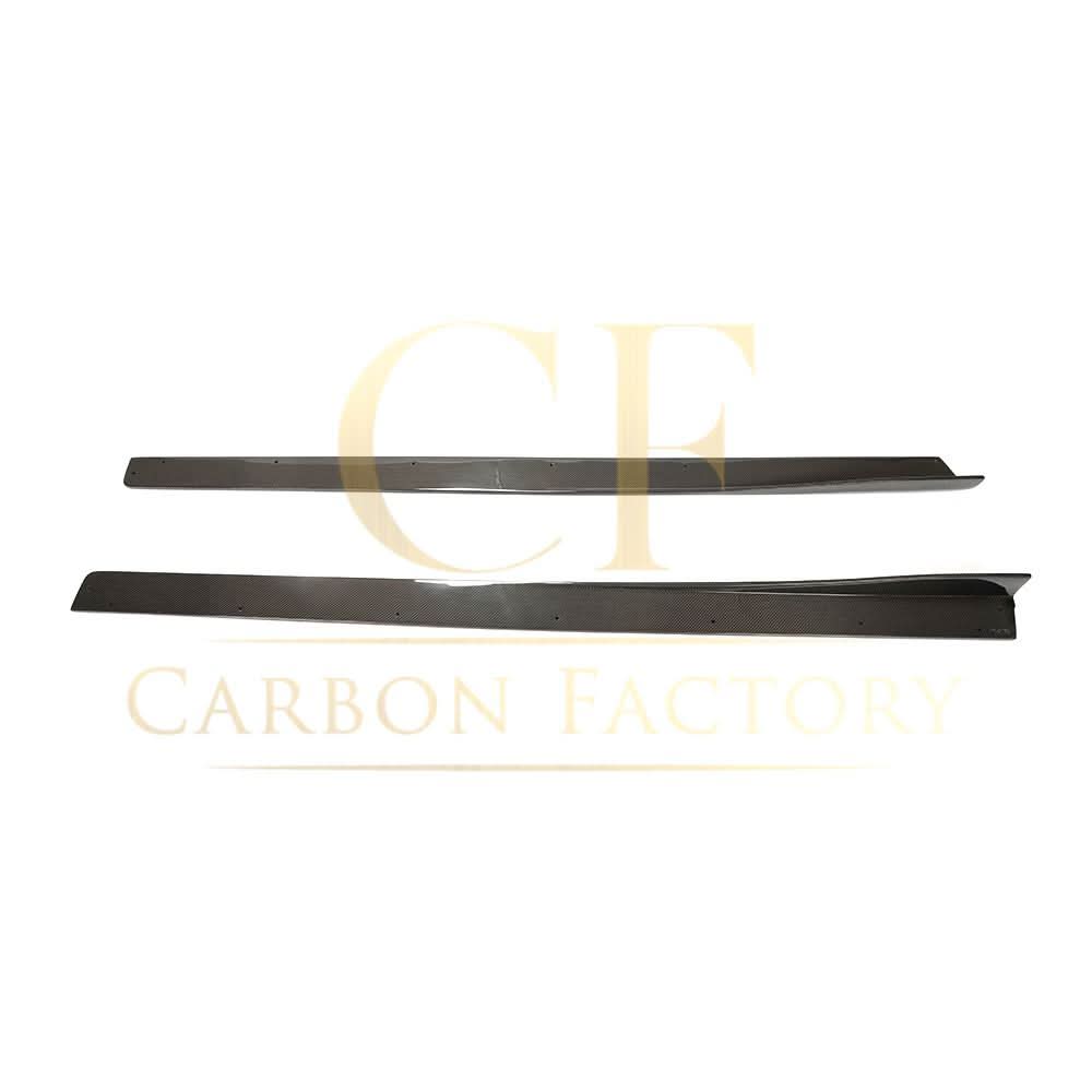 AP Style Carbon Fibre Side Skirts Extension for BMW F82 F83 M4 14-20 - Carbon Factory