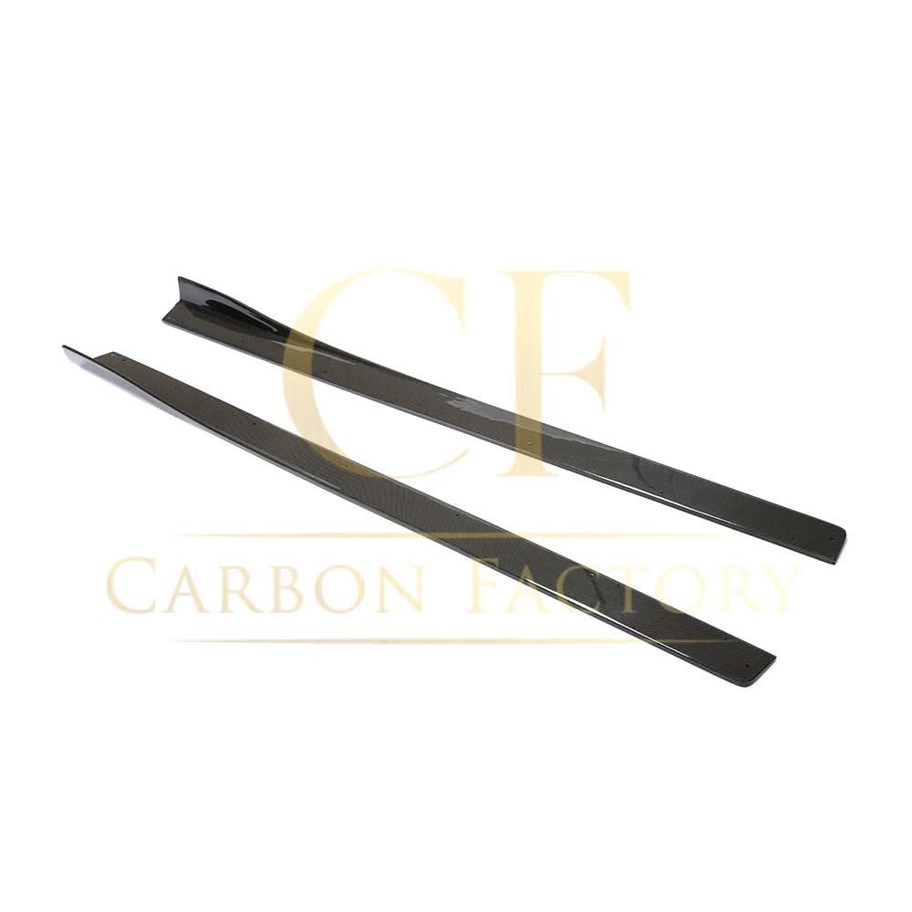 AP Style Carbon Fibre Side Skirts Extension for BMW F82 F83 M4 14-20 - Carbon Factory