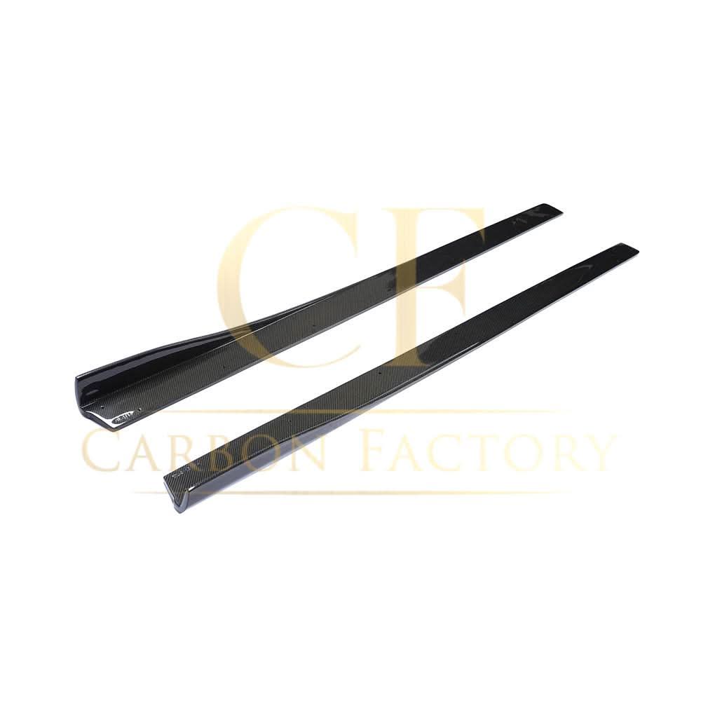 AP Style Carbon Fibre Side Skirts Extension for BMW F82 F83 M4 14-20 - Carbon Factory