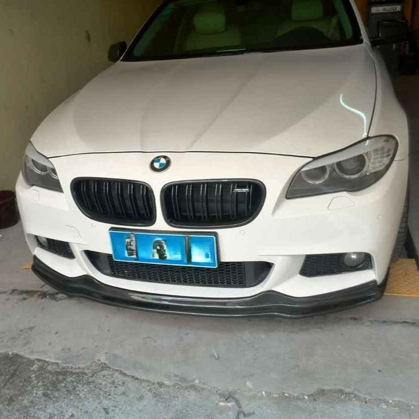 AR Style Carbon Fibre Front Splitter for BMW F10 5 Series 10-17 - Carbon Factory