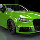 Audi 8V RS3 Saloon M Style Carbon Fibre Front Splitter 17-20-Carbon Factory