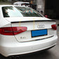 Audi A4 B8.5 S4 Style Carbon Fibre Boot Spoiler 13-15-Carbon Factory