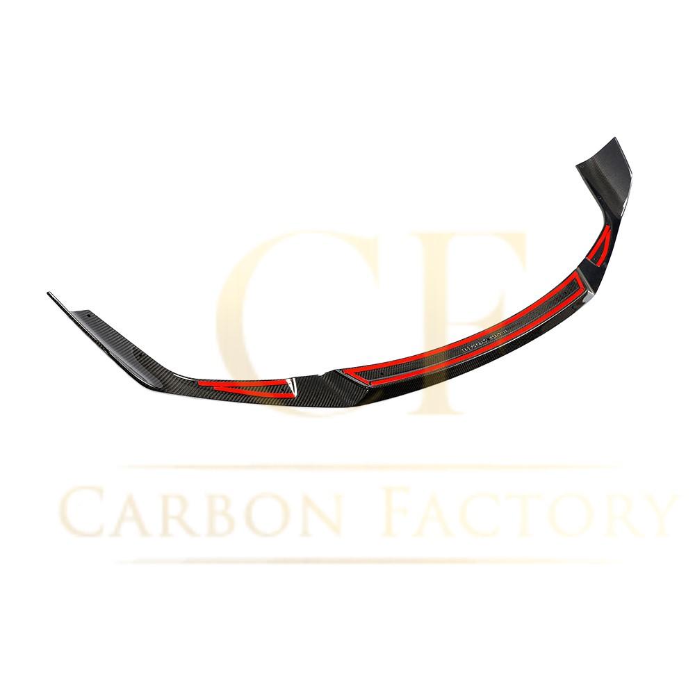 B Style Carbon Fibre Front Splitter for BMW F87 M2C Competition 16-21-Carbon Factory