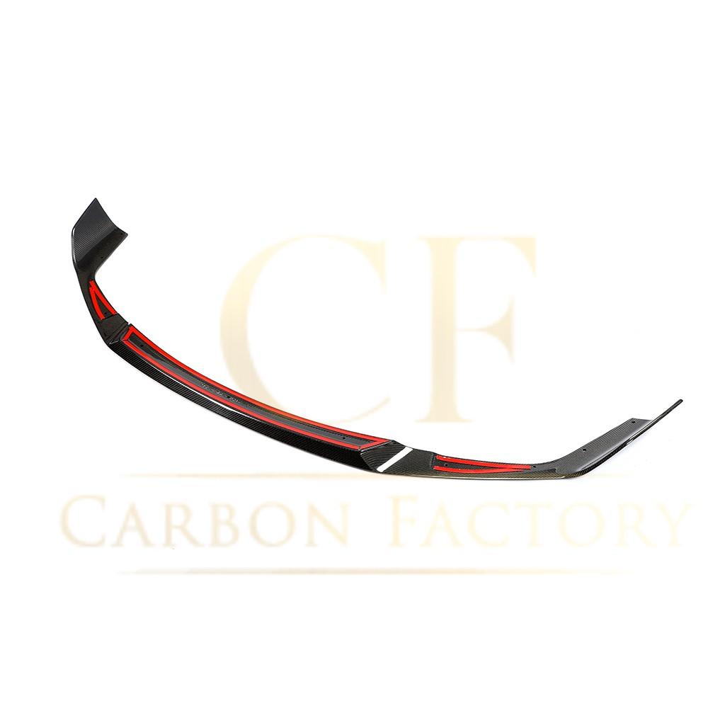 B Style Carbon Fibre Front Splitter for BMW F87 M2C Competition 16-21-Carbon Factory