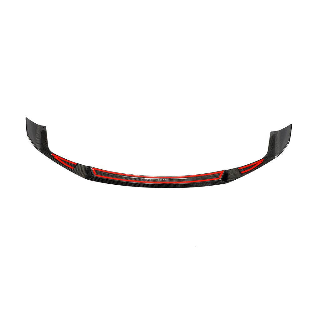 B Style Carbon Fibre Front Splitter for BMW F87 M2C Competition 16-21-Carbon Factory