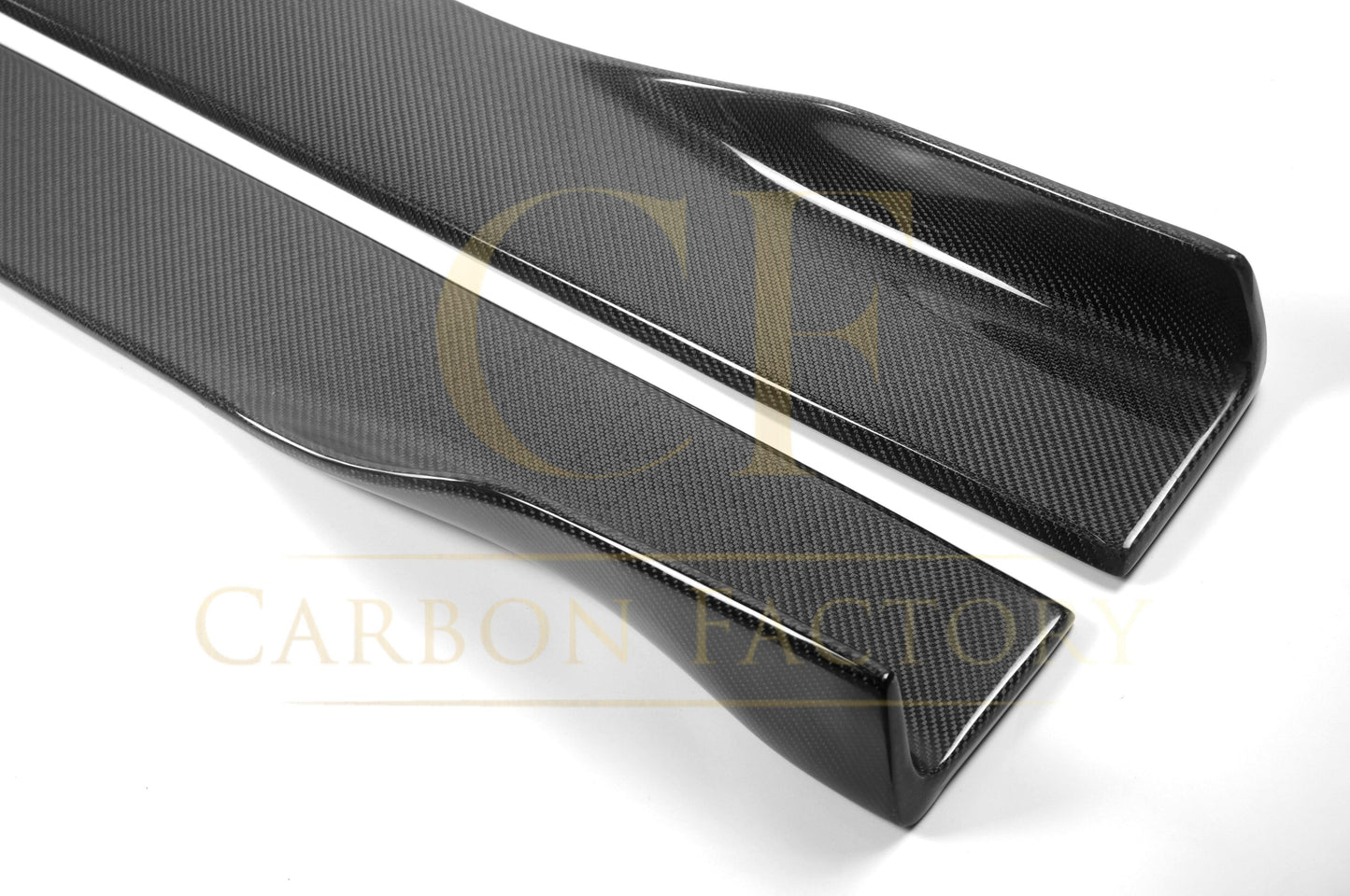 B Style Carbon Fibre Side Skirt for BMW F32 F33 F36 4 Series 14-20-Carbon Factory