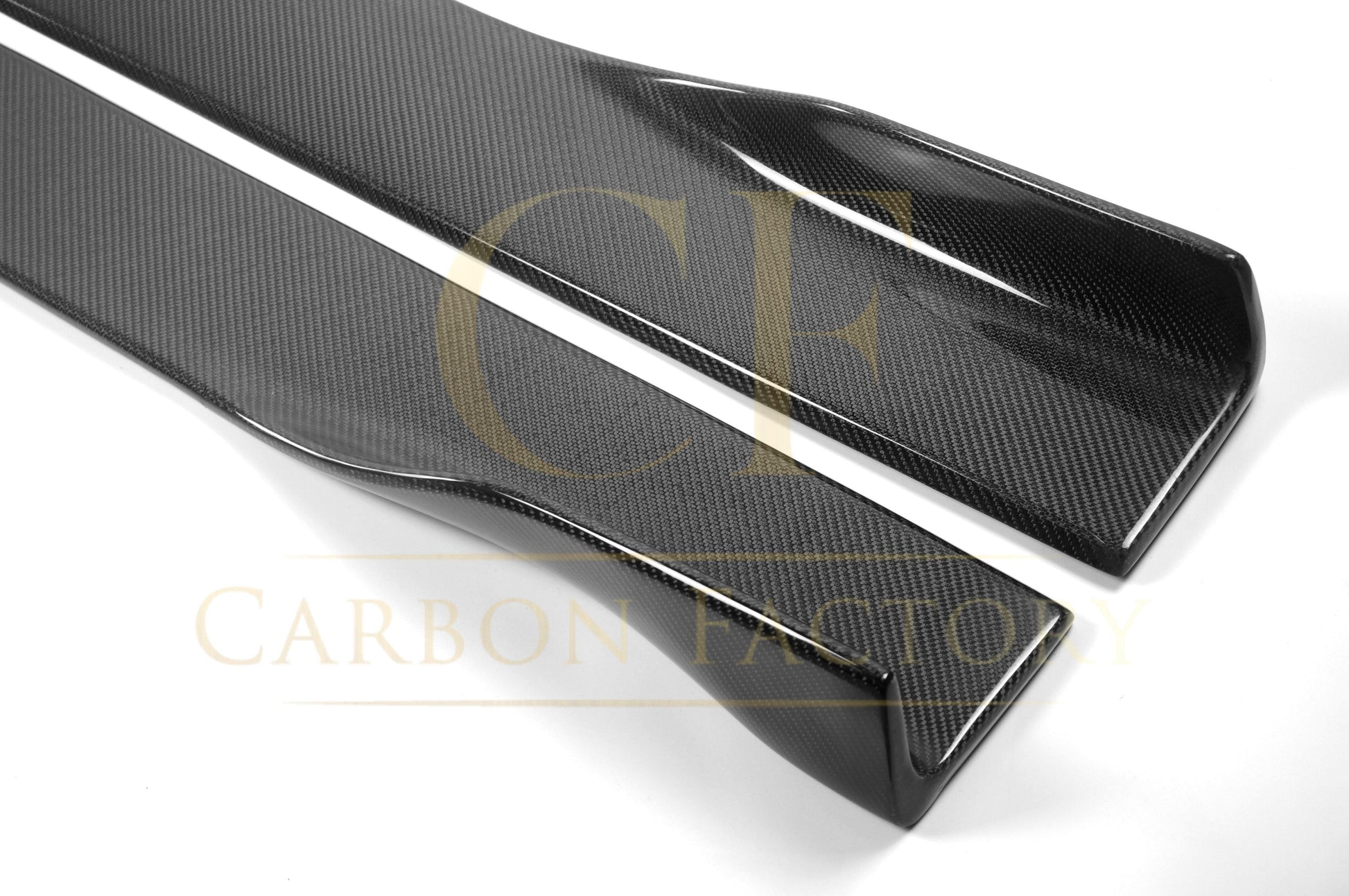 B Style Carbon Fibre Side Skirt for BMW F32 F33 F36 4 Series 14-20-Carbon Factory