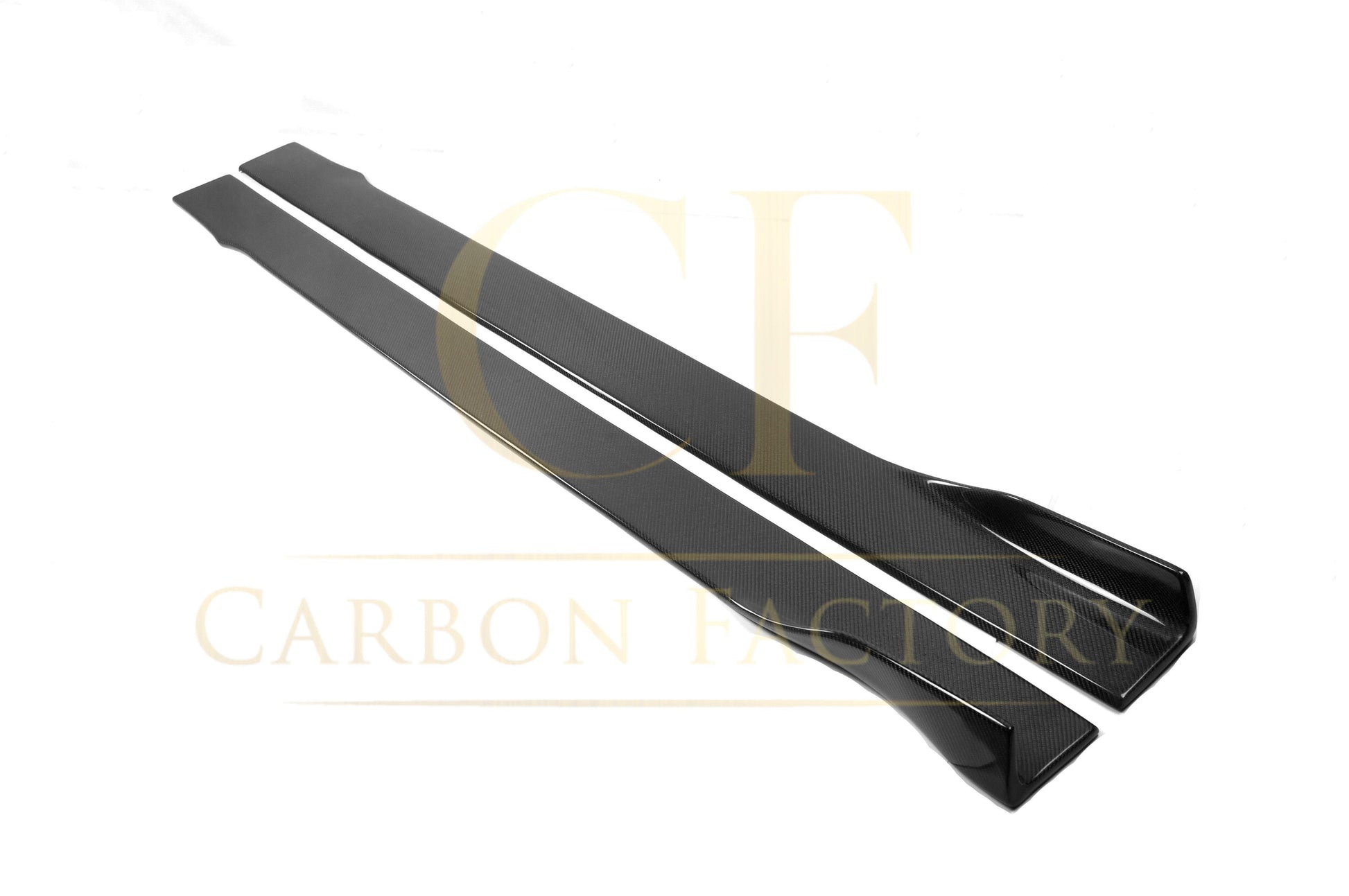B Style Carbon Fibre Side Skirt for BMW F32 F33 F36 4 Series 14-20-Carbon Factory