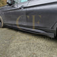 B Style Carbon Fibre Side Skirt for BMW F32 F33 F36 4 Series 14-20-Carbon Factory