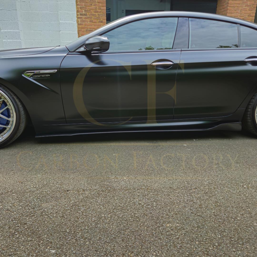 B Style Carbon Fibre Side Skirts for BMW F32 F33 F36 4 Series 14-20-Carbon Factory