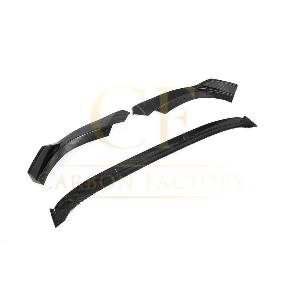 BB Style Carbon Fibre Front Splitter for Audi A4 B9 S Line & S4 16-18-Carbon Factory