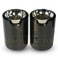 BMW 135i 140i 235i 240i 335i 340i 435i 440i Carbon Fibre Exhaust tips 11-20 (set of 2)-Carbon Factory