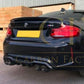 BMW 2 Series F22 F87 M2 M Performance Style Carbon Fibre Boot Spoiler 13-21-Carbon Factory