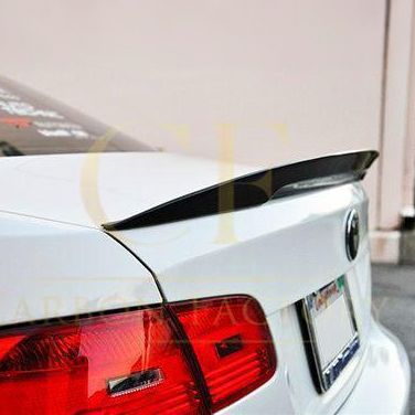 BMW 3 Series E92 Coupe inc M3 M Performance Style Pre-Preg Carbon Fibre Boot Spoiler 07-13-Carbon Factory