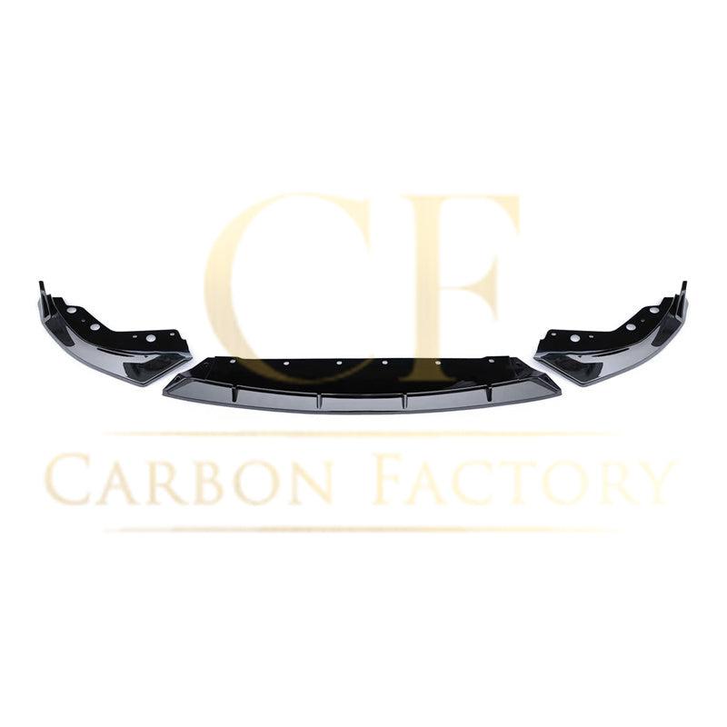 BMW 3 Series G20 LCI Gloss Black BK Front Splitter 23-Present-Carbon Factory