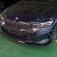 BMW 3 Series G20 LCI Gloss Black MP Style Front Splitter 23-Present-Carbon Factory