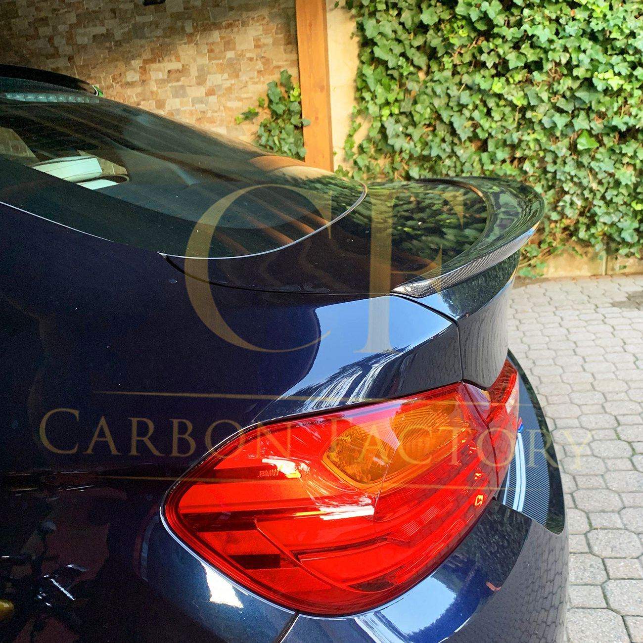 BMW 4 Series F36 Gran Coupe M Performance Style Carbon Fibre Boot Spoiler 14-20-Carbon Factory