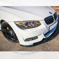 BMW E92 E93 3 Series M Performance Style Gloss Black Front Splitter 10-13-Carbon Factory
