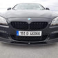 BMW F06 F12 F13 6 Series M Performance Style Carbon Fibre Front Splitter 11-18-Carbon Factory