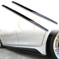 BMW F10 5 Series inc M5 M Performance Style Gloss Black Side Skirt 10-17-Carbon Factory