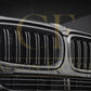 BMW F15 X5 Double Slat Pre-preg Carbon Fibre Front Grille 15-19-Carbon Factory