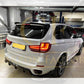 BMW F15 X5 M Performance Style Gloss Black Roof Spoiler 14-18-Carbon Factory