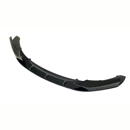 BMW F20 1 Series Pre LCI M Performance Style Gloss Black Front Splitter 12-14-Carbon Factory