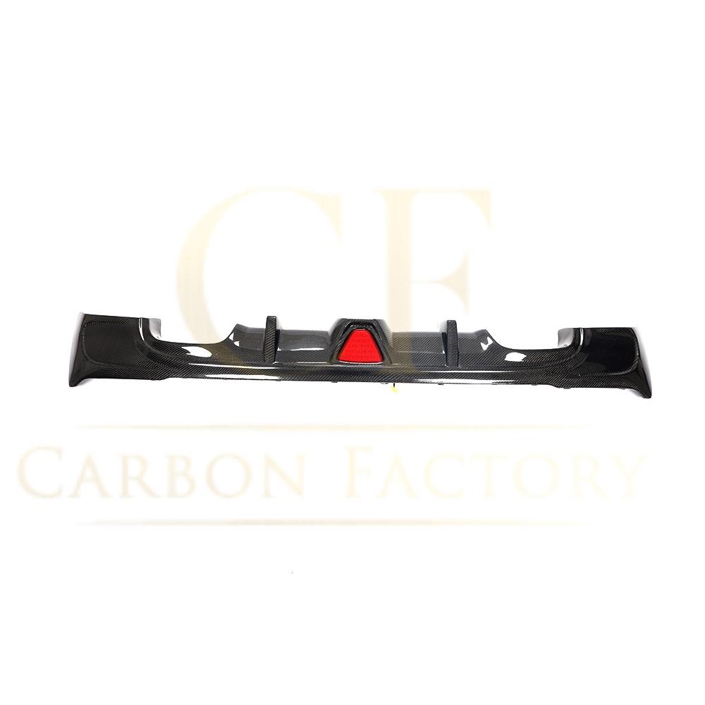 BMW F22 2 Series M Sport Carbon Fibre Rear Diffuser LED Style 14-21-Carbon Factory