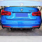 BMW F30 F31 3 Series Carbon Fibre Rear Diffuser with LED Light Dual Exhaust 12-19-Carbon Factory
