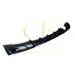 BMW F30 F31 3 Series Gloss Black Rear Diffuser Single Exhaust 12-19-Carbon Factory