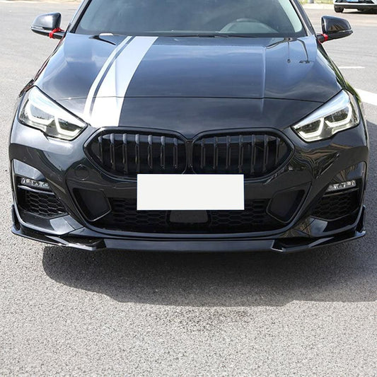 BMW F44 2 Series 4 Door M Performance Style Gloss Black Front Splitter 20-Present-Carbon Factory
