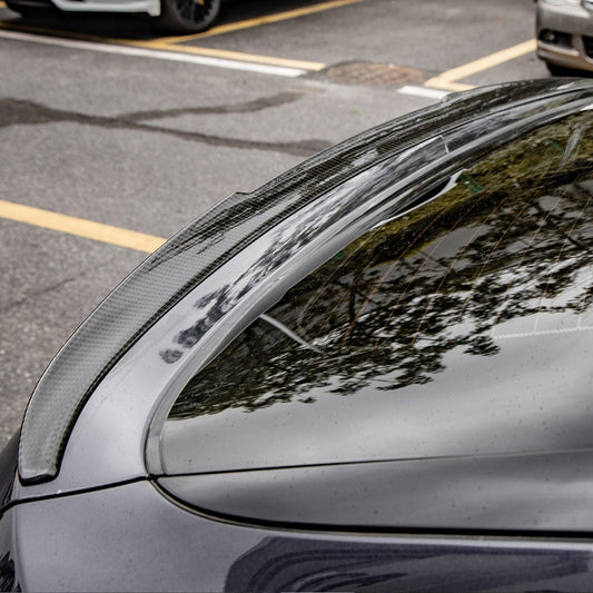 BMW G06 X6 M Performance Style Pre-preg Carbon Fibre Boot Spoiler 20-Present-Carbon Factory
