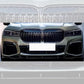 BMW G11 G12 7 Series LCI M Style Gloss Black Front Splitter 20-23-Carbon Factory