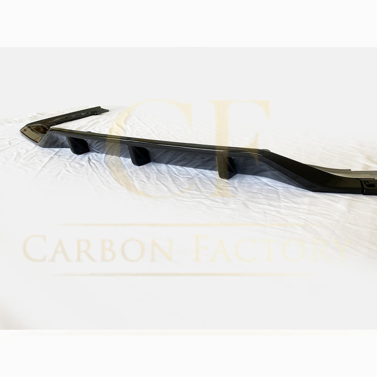 BMW G12 7 Series LCI V Style Gloss Black Rear Diffuser 20-23-Carbon Factory