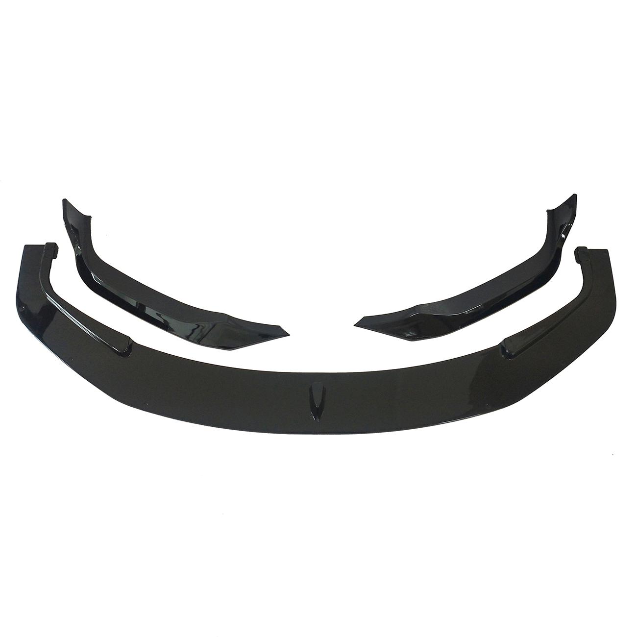 BMW G14 G15 16 8 Series AC Style Gloss Black Front Splitter 19-Present-Carbon Factory