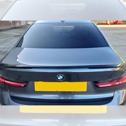 BMW G20 3 Series G80 M3 M Performance Style Gloss Black Boot Spoiler 19-Present-Carbon Factory