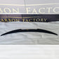 BMW G22 4 Series G82 M4 Gloss Black V Style Boot Spoiler 20-Present-Carbon Factory