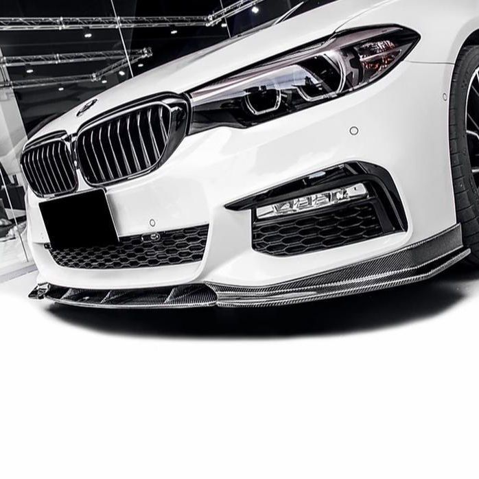 BMW G30 5 Series M Sport Carbon Front Splitter FD Style 17-20-Carbon Factory